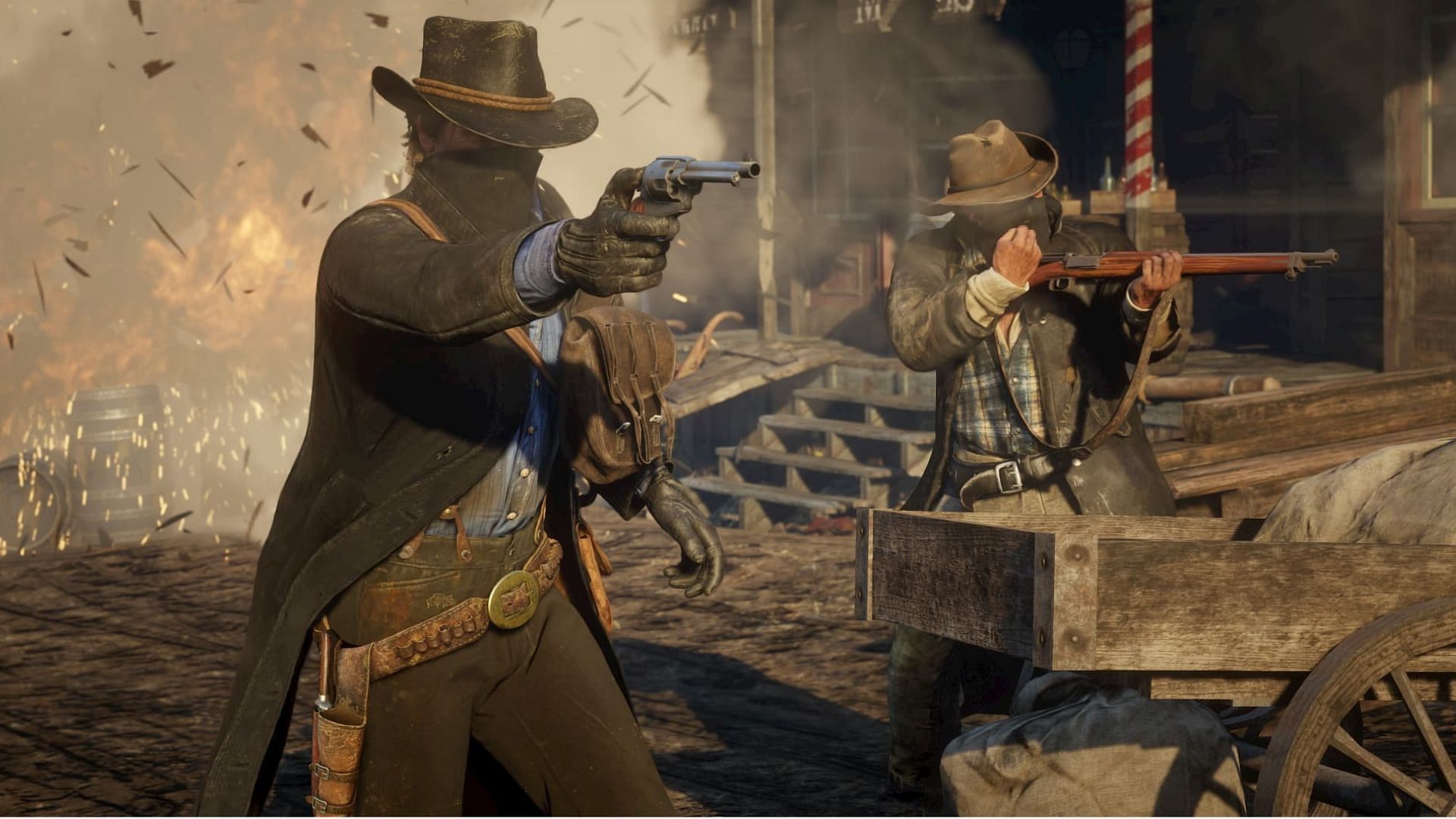 RDR 2 is an amazing game (Image via Rockstar Games)